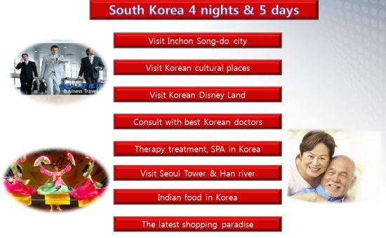 South Korea Health Tour Package